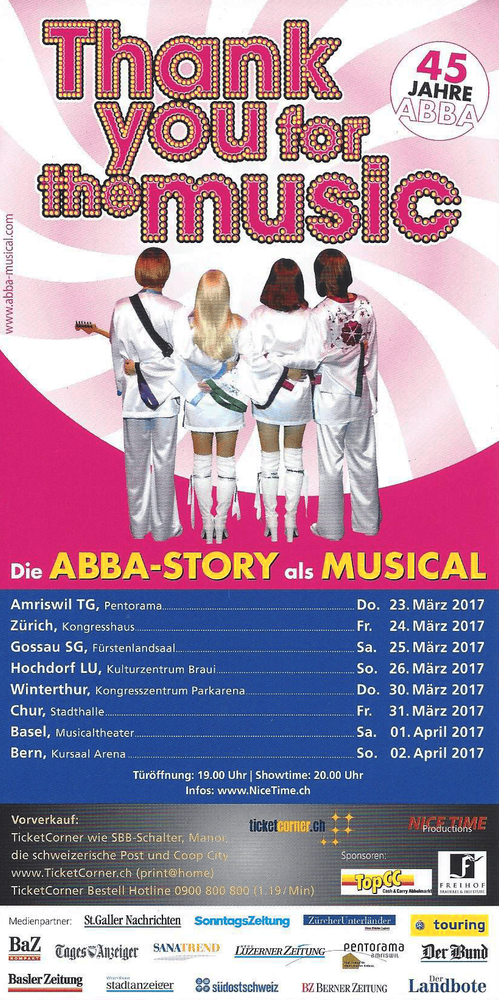 ABBA-Story Thank you for the music (2017)