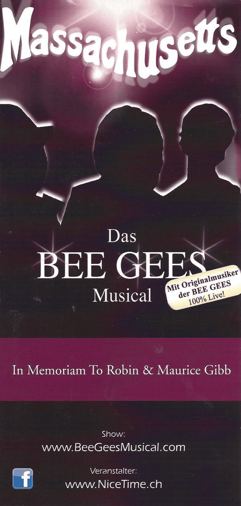 BEE GEES Musical Massachusetts (2014)